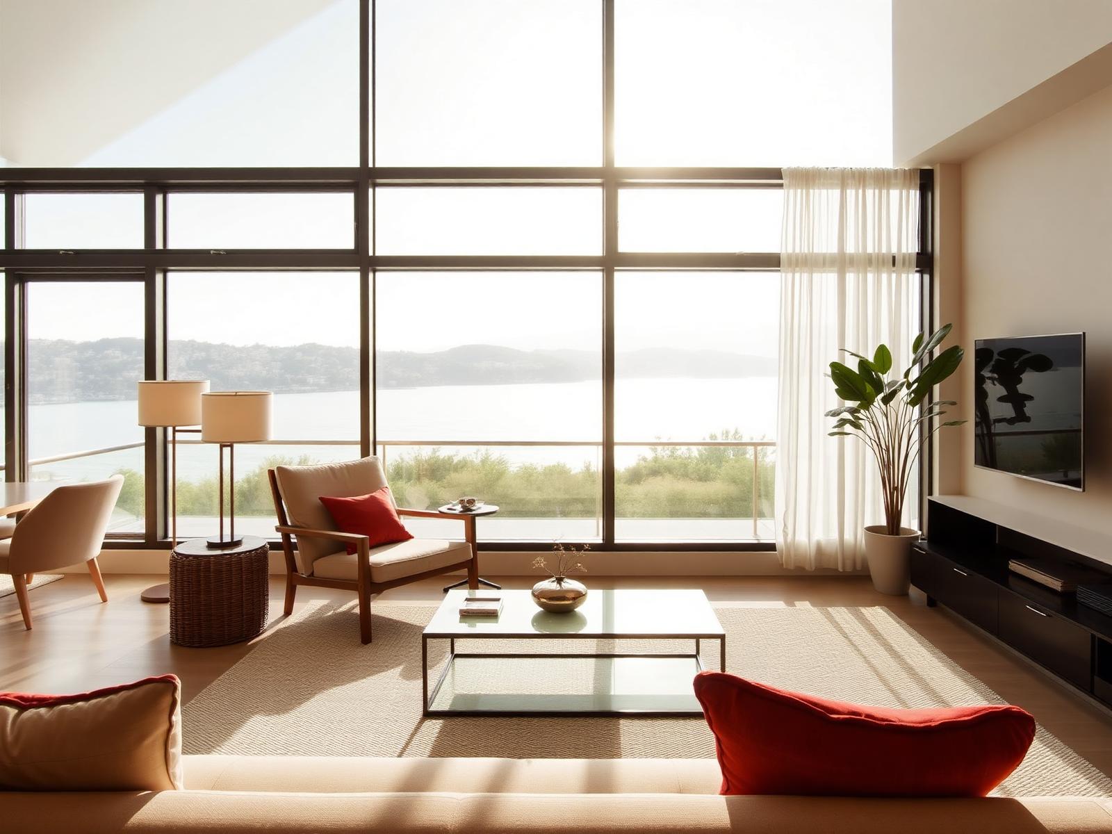 Interior de vivienda vacacional gestionada por AirHost Gestión